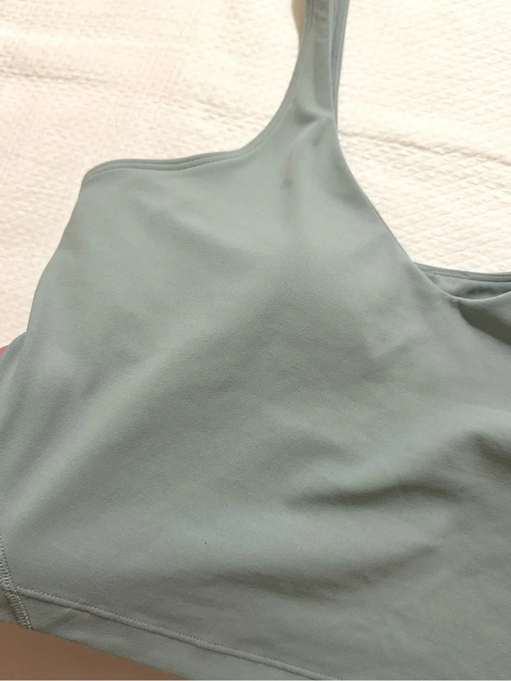 Lululemon Align Tank Top Silver Blue SZ 10